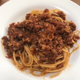 豚肉とトマト缶で◎ポークソーススパゲッティ＊